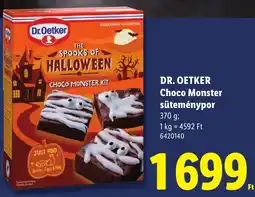 Lidl Dr. Oetker Choco Monster Kit ajánlat