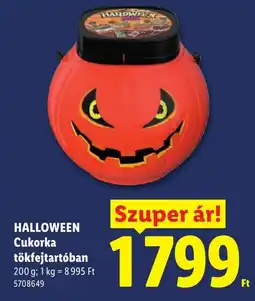 Lidl Halloween cukorka ajánlat