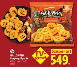 Lidl Halloween burgonyafigurák ajánlat