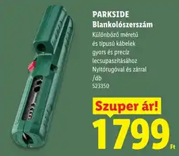 Lidl Parkside blankolószerszám ajánlat