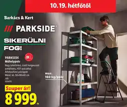 Lidl Parkside műhelypolc ajánlat