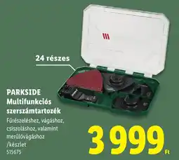 Lidl Parkside multifunkciós szerszámtartozék ajánlat