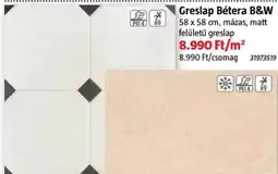 Bauhaus Greslap Bétera B&W ajánlat