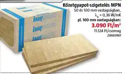 Bauhaus Kőzetgyapot-szigetelés MPN ajánlat