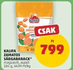 PENNY Kalifa Zamatos Sárgabarack ajánlat