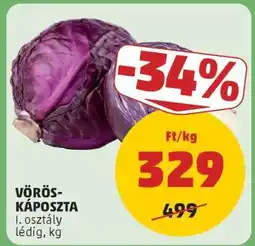 PENNY Vöröskáposzta ajánlat