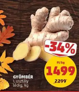 PENNY Gyömbér ajánlat
