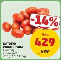 PENNY Datolya- paradicsom ajánlat