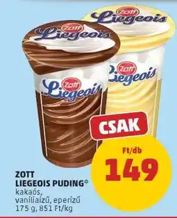 PENNY Zott Liegeois Puding ajánlat