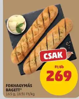 PENNY Fokhagymás Bagett ajánlat
