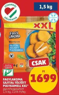 PENNY Fagy Lakoma Sajttal Töltött Pulykamell XXL ajánlat
