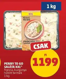 PENNY PENNY TO GO SALÁTA XXL ajánlat