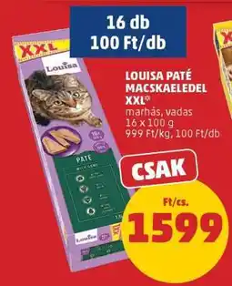 PENNY LOUISA PATÉ MACSKAELEDEL XXL ajánlat