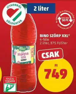 PENNY Bino Szörp XXL ajánlat