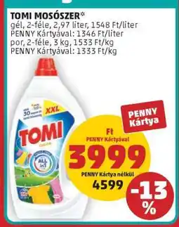 PENNY TOMI MOSÓSZER ajánlat