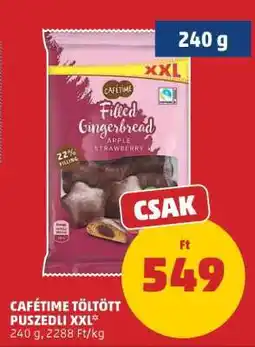 PENNY CAFÉTIME TÖLTÖTT PUSZEDLI XXL ajánlat