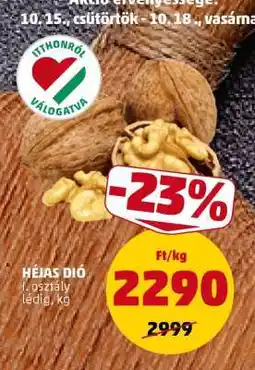 PENNY Héjas dió ajánlat