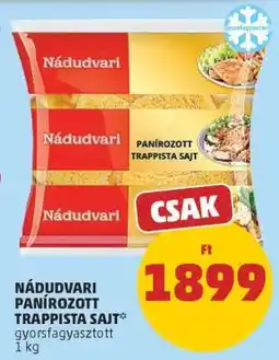 PENNY Nádudvari Panírozott Trappista Sajt ajánlat