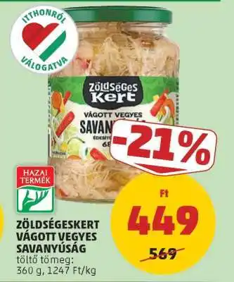 Zöldségeskert Vágott Vegyes Savanyúság