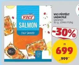 PENNY VICI Füstölt Lazacfilé ajánlat