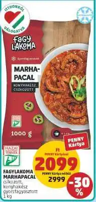 PENNY Fagylakoma Marhapacal ajánlat