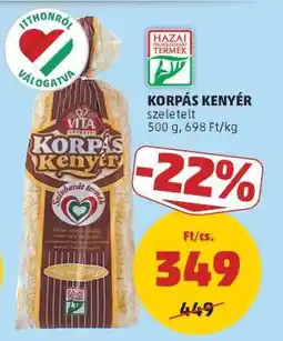 PENNY Korpás Kenyér ajánlat