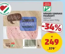 PENNY Dárdás Szarvasi Felvágott ajánlat