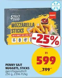 PENNY PENNY SAJT NUGGETS, STICKS ajánlat