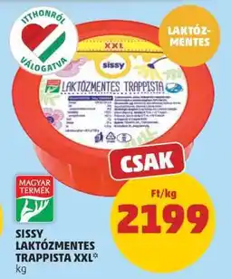 PENNY SISSY LAKTÓZMENTES TRAPPISTA XXL ajánlat