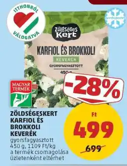 PENNY Zöldségeskert Karfiol és Brokkoli keverék ajánlat