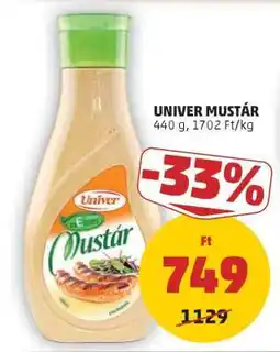 PENNY UNIVER﻿﻿ Mustár ajánlat