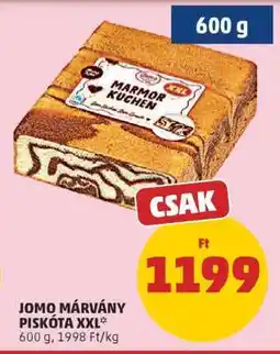 PENNY Jomo Márvány Piskóta XXL ajánlat