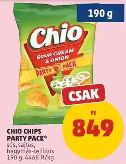 PENNY Chio Chips Party Pack ajánlat