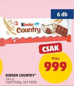 PENNY Kinder Country ajánlat