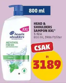 PENNY Head & Shoulders Sampon XXL ajánlat