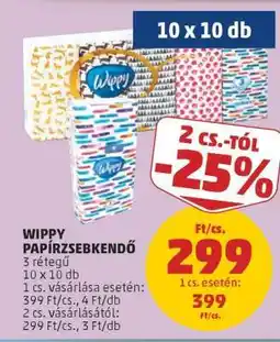 PENNY Wippy Papírzsebkendő ajánlat