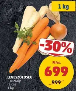 PENNY Leveszöldség ajánlat