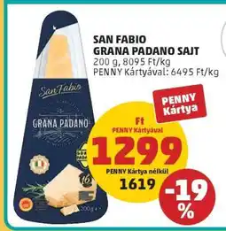 PENNY San Fabio Grana Padano Sajt ajánlat