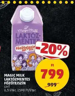 PENNY MAGIC MILK LAKTÓZMENTES FŐZŐTEJSZÍN ajánlat