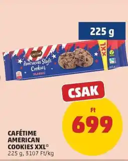 PENNY Cafétime American Cookies XXL ajánlat