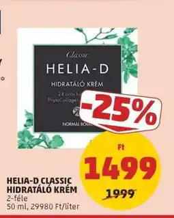 PENNY HELIA-D CLASSIC HIDRATÁLÓ KRÉM ajánlat
