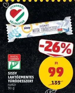 PENNY Sissy Laktózmentes Túródesszert ajánlat