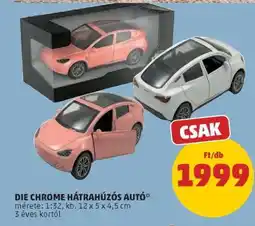 PENNY DIE CHROME HÁTRAHÚZÓS AUTÓ ajánlat