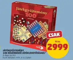 PENNY Játékgyűjtemény ajánlat