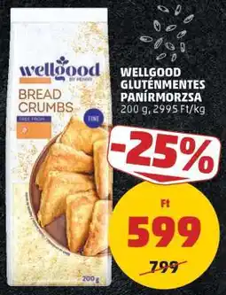 PENNY WELLGOOD GLUTÉNMENTES PANÍRMORZSA ajánlat
