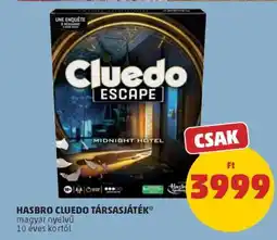 PENNY HASBRO CLUEDO TÁRSASJÁTÉK ajánlat