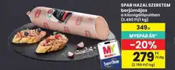 Interspar SPAR HAZAI.SZERETEM borjúmájas ajánlat