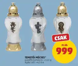 PENNY Temetői mécses ajánlat