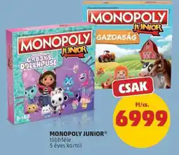 PENNY MONOPOLY JUNIOR ajánlat