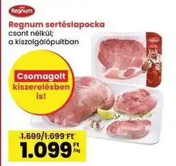 Interspar Regnum Sertéslapocka ajánlat